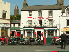 A pub near the TT track, Isle of Man, Ramsey