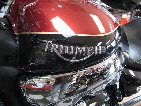 Triumph motorcycle tank